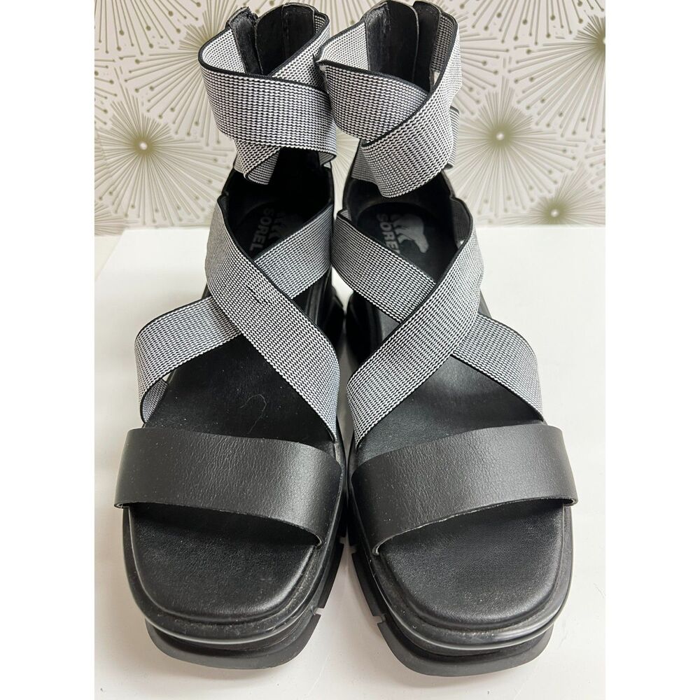 Sorel Joanie III Sport Strap Wedge. Size 8.5.